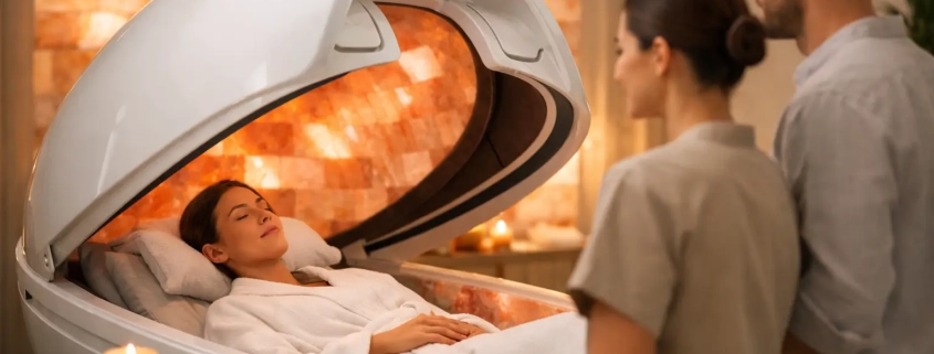 Salt Cocoon Therapy Benefits for Wellness Operators